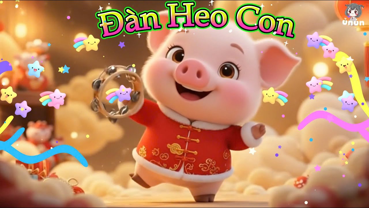Lợn Ỉn - Đàn Heo Con | Pig Dance | Heo Ủn Ỉn | Hoạt Hình Con Vật Nhảy Triệu View 2026