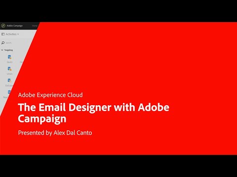 Optimize Email Creation with Email Designer in Adobe Campaign