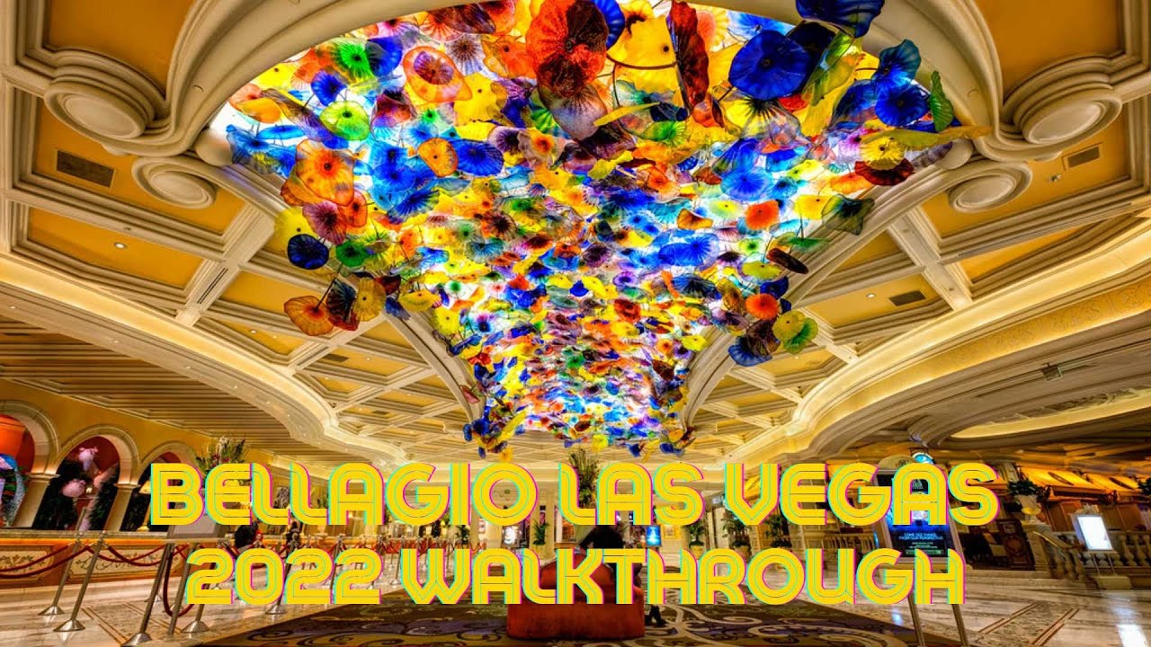 Bellagio Casino, Las Vegas - Walking Tour 
