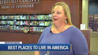 Murfreesboro ranked in Top 20 places to live in U.S.