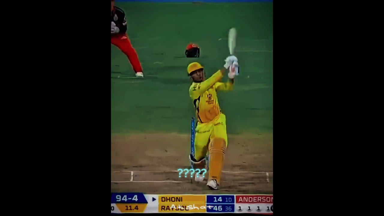 MS Dhoni🔥 #cricket  #edit #msdhoni #csk #cskvsrcb #ipl2024