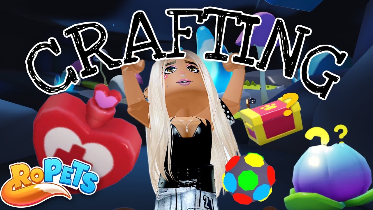 ROPETS HOT UPDATE TEA- CRAFTING FUN THINGS! ROBLOX