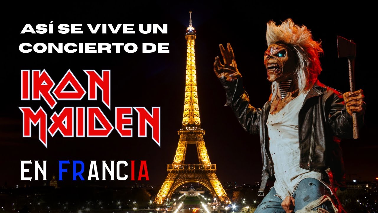 Locura por IRON MAIDEN en París ~ live La Défense Arena 2025