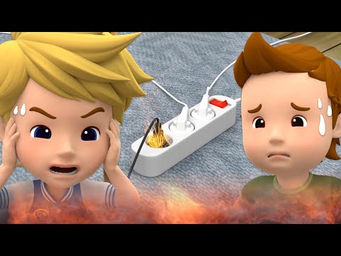 Electricity is Scary│Learn about Safety Tips│Safety Episodes for Kids│<strong>90</strong> <strong>Min</strong>│Robocar POLI TV