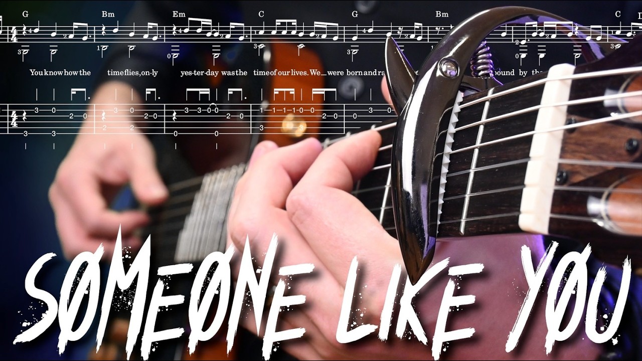 Someone Like You - Solo Guitar (Sheet Music & TAB)