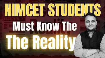 NIMCET Students Must Know The Reality #nimcet2025 #nimcet2026
