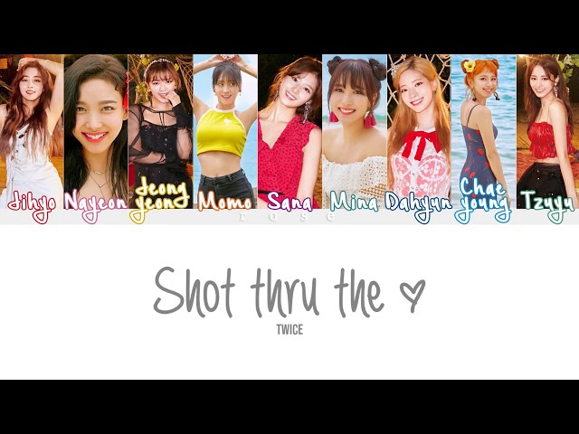 {Han/Rom/Vostfr} TWICE (트와이스) - Shot Thru The Heart class=