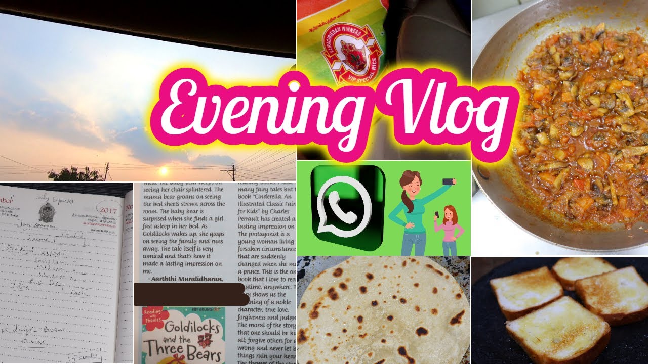 Vlog | Evening Vlog | Simple , Casual Evening Vlog | aarthi cafe vlogs
