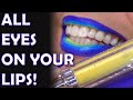 Colourful alternative lipstick tutorial – purple, blue, yellow ombre lip!
