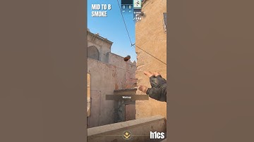 DUST 2 MID TO B SMOKE ! CS2 #counterstrike #cs2 #gaming #fps  #dust2 #smoke #csgo