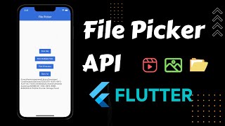 File Picker in Flutter | Android & Ios File Picker Library Flutter 2023