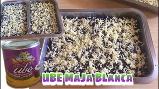 Easy Ube Maja Blanca without Coconut Milk Recipe/#majablanca