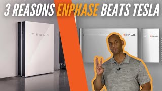 3 Reasons Enphase Battery Beats Tesla Powerwall | Tesla vs Enphase