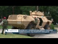 Български и американски военни показаха бойни машини във Военната академия