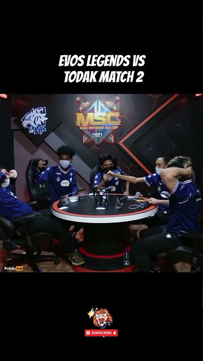 EVOS LEGENDS VS TODAK MATCH 2