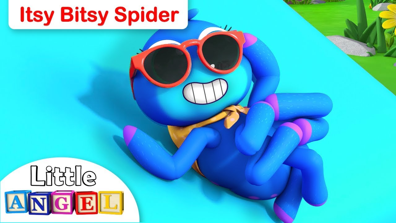 shape songs youtube Itsy Bitsy Spider Went Up the Water Spout | Animal Kids Songs | Nursery Rhymes by Little Angel