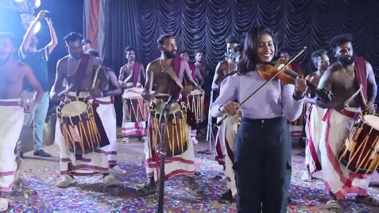 violin fusion പോട്ടേൽഅമ്പലം violin അഴകിയ ലൈല