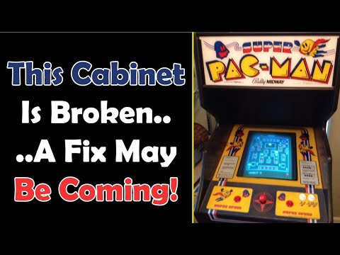BREAKING: A Fix Is Coming For The Glitched Arcade1up Super Pac-Man from Unqualified Critics