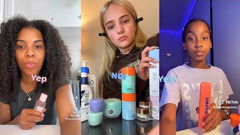 Grwm using the yes or no filter-TikTok Compilation