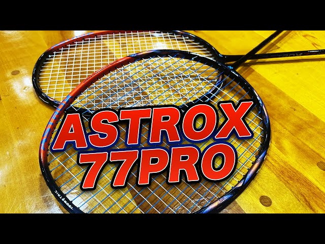 ラケットレビュー】ASTROX77PRO／アストロクス７７プロ〔バドミントン ...