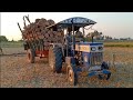Swaraj 744 FE Tractor  stunt with fully loaded trolley |Swaraj tractor power |#Bestoftractor