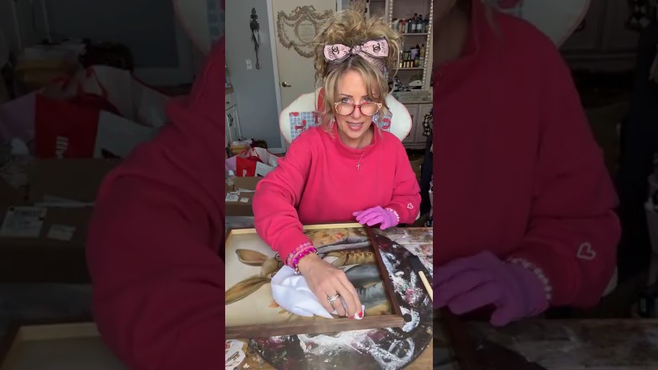 Hobby Lobby Bunny Easter Print Makeover