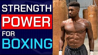 Strength and Power For Boxing Workout