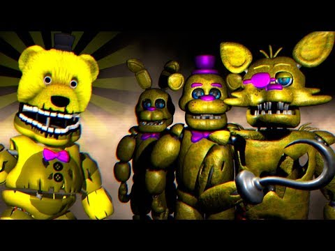 Видео: FNAF ИГРАЮ за ЗОЛОТЫХ АНИМАТРОНИКОВ ФОКСИ БОННИ ФРЕДДИ и СЕКРЕТНЫЙ АНИМАТРОНИК из ФНАФ !!!