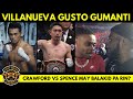 Villanueva gustong magantihan si Ioka | Arum alanganin pa rin sa Spence vs Crawford