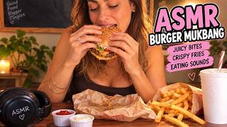 Burger King ASMR Mukbang 🍔 Whopper, Fries & Eating Sounds screenshot 4