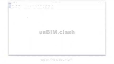 usBIM.clash Tutorial - Updating the IFC file - ACCA software