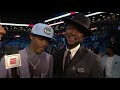 Ja Morant speaks with ESPN's Maria Taylor following selection