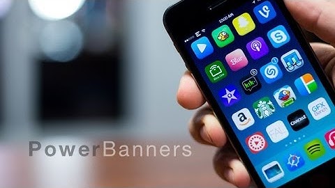 iOS 7 Cydia Tweaks - PowerBanners (Change Pop Ups To Banners)
