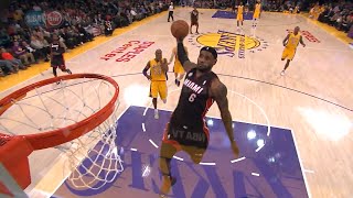 LeBron James Full Highlights 2013.01.17 at Lakers - NASTY 39 Pts, 7 Rebs, 8 Dimes,TOO STRONG!