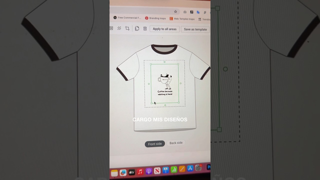 Como vender camisetas sin poseerlas con la impresión bajo demanda 👇🏼 