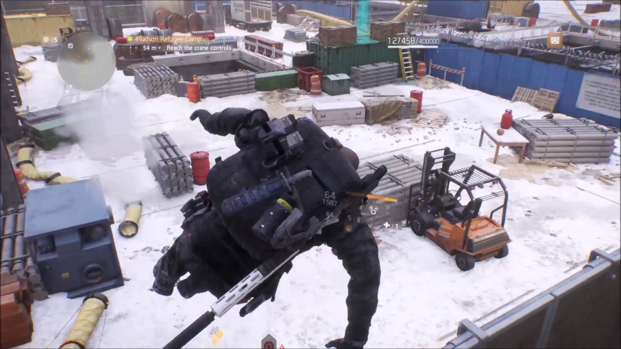 The Division - Hudson Refugee Camp Challenging Solo Without Firing a Single Shot