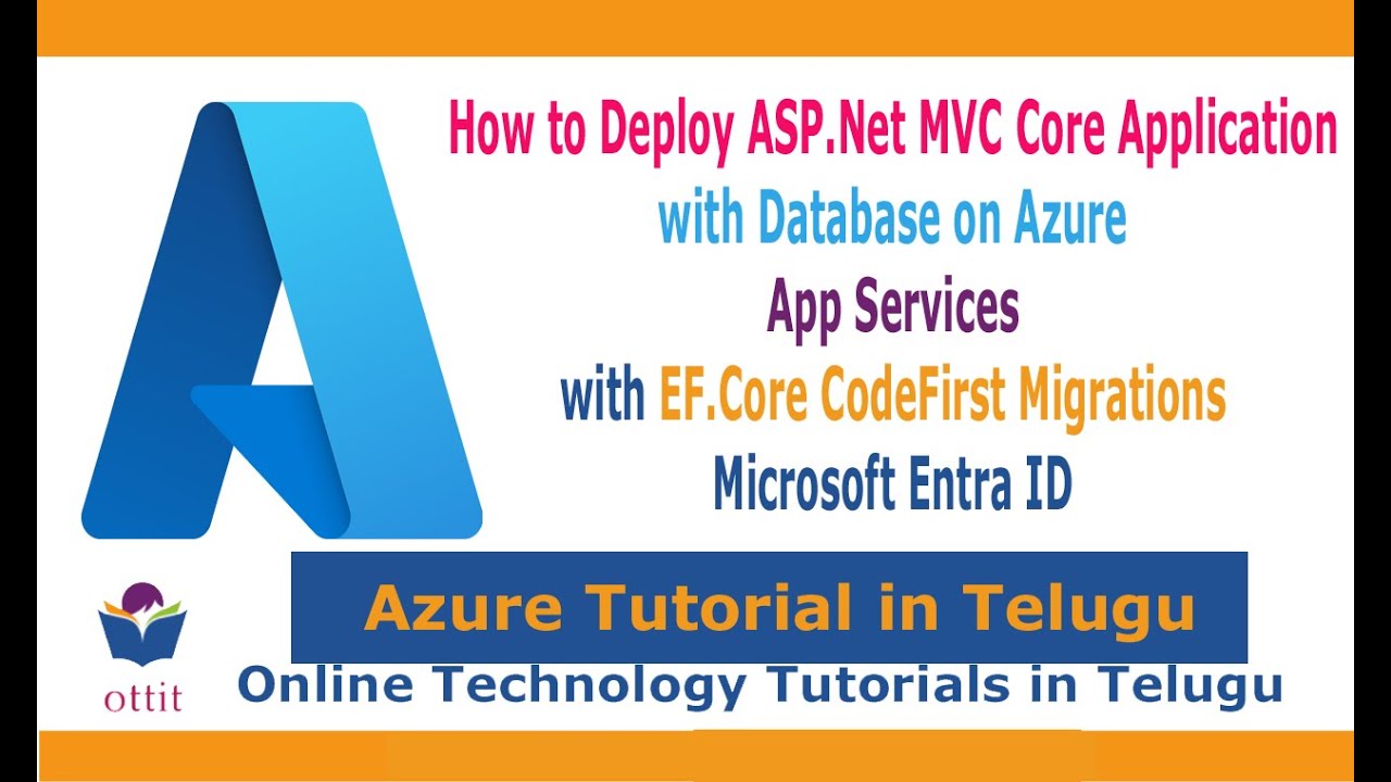 Azure Tutorial in Telugu | How To Deploy Asp.Net MVC Core App with ...