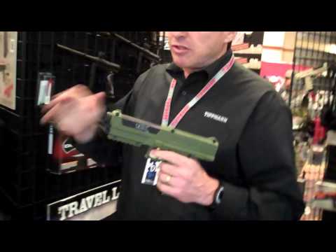 The New TIPX Pistol Color as seen at Paintball Extravaganza 2013