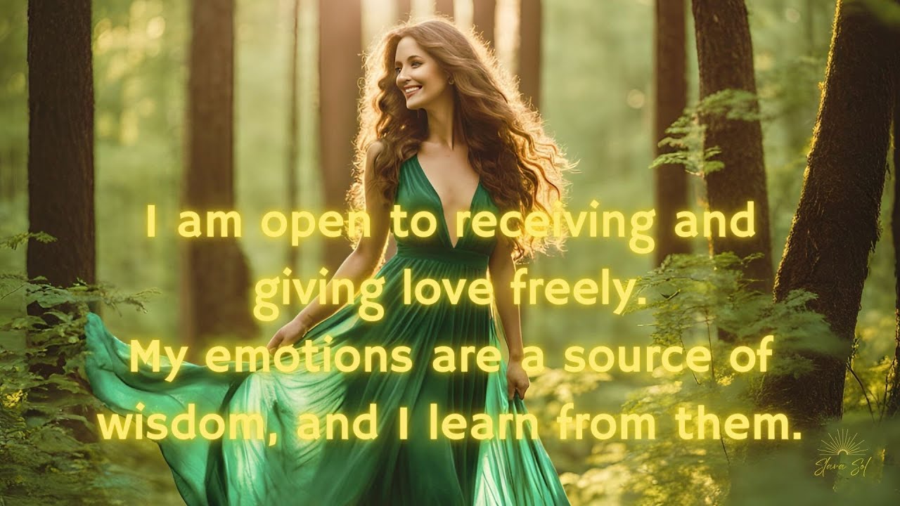 I AM OPEN TO RECEIVING AND GIVING LOVE FREELY - HEART CHAKRA ...