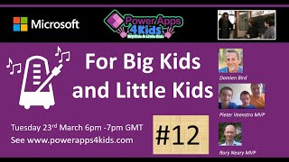 Power Apps 4 Kids Europe/US Session #12 March 2021 screenshot 5