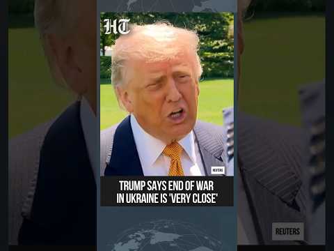 Video Russia-Ukraine War: Trump Signals Optimism Over Imminent End To Ukraine Conflict |