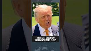 Russia-Ukraine War: Trump Signals Optimism Over Imminent End To Ukraine Conflict | #shorts