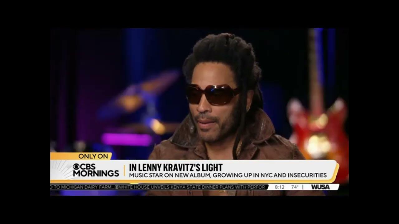 Lenny Kravitz When The Morning Turns To Night Lenny Kravitz interview on CBS This Morning (May 23, 2024) - YouTube