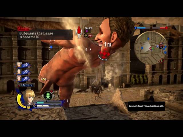 Attack on Titan PS4 - YouTube