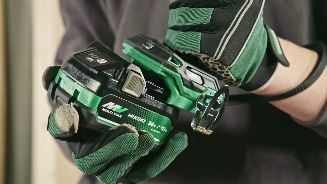 HiKOKI MULTI VOLT (36V) Cordless BL Drill Driver 155Nm, 5.0Ah Set