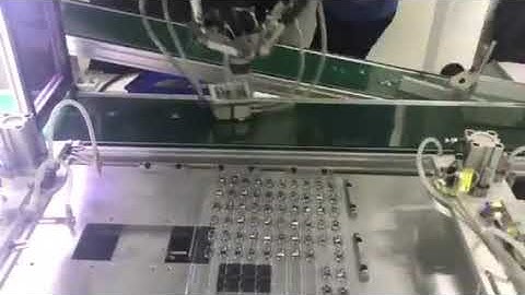 PCB board robot picker with visual inspection