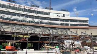 Field Level Look of Doak Campbell Stadium's Renovations (June 22nd)
