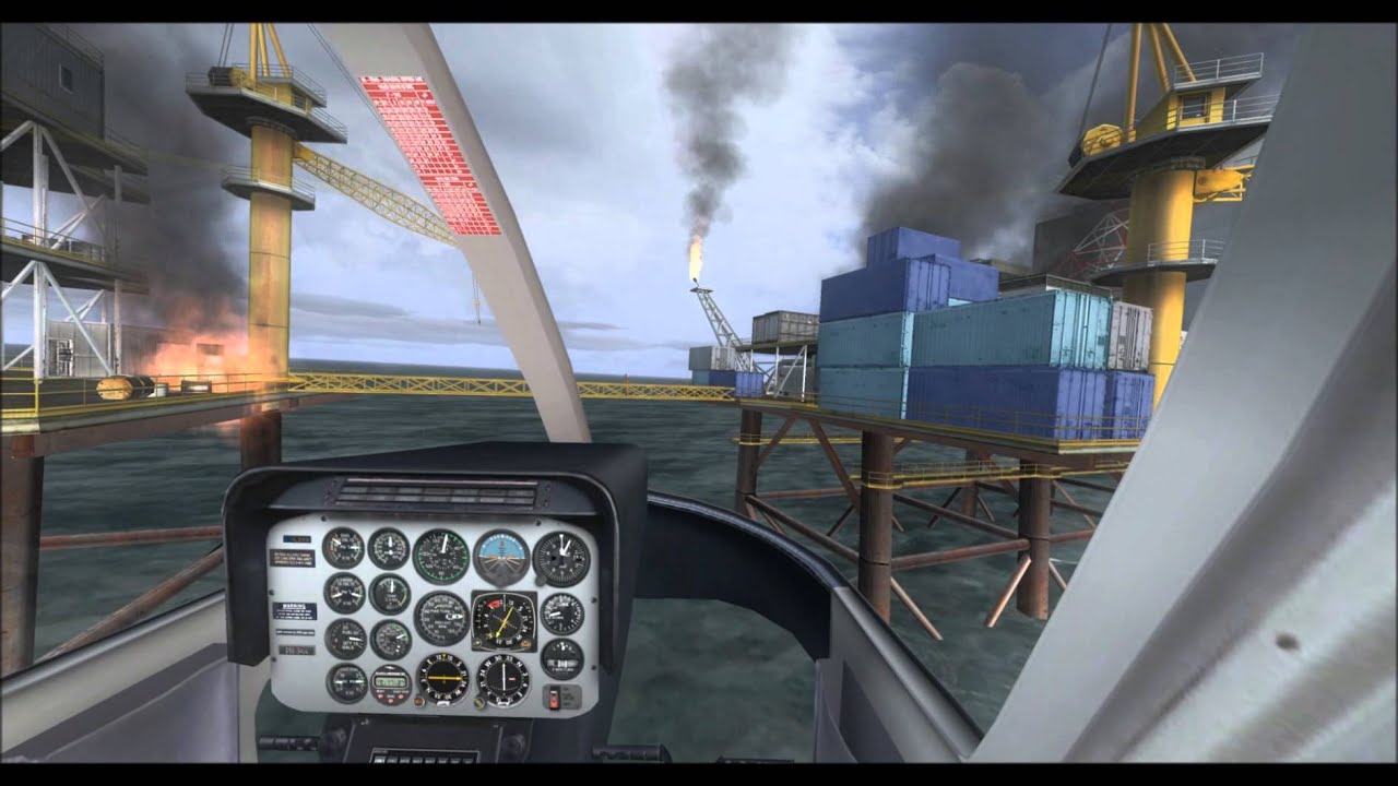 [HD] FSX - Oil Rig Transport Mission - YouTube