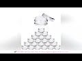 100pcs 2g/3g/5g/10g/15g/20g Empty Plastic Cosmetic Makeup Jar Pots Transparent Sample Bottles Eyesha
