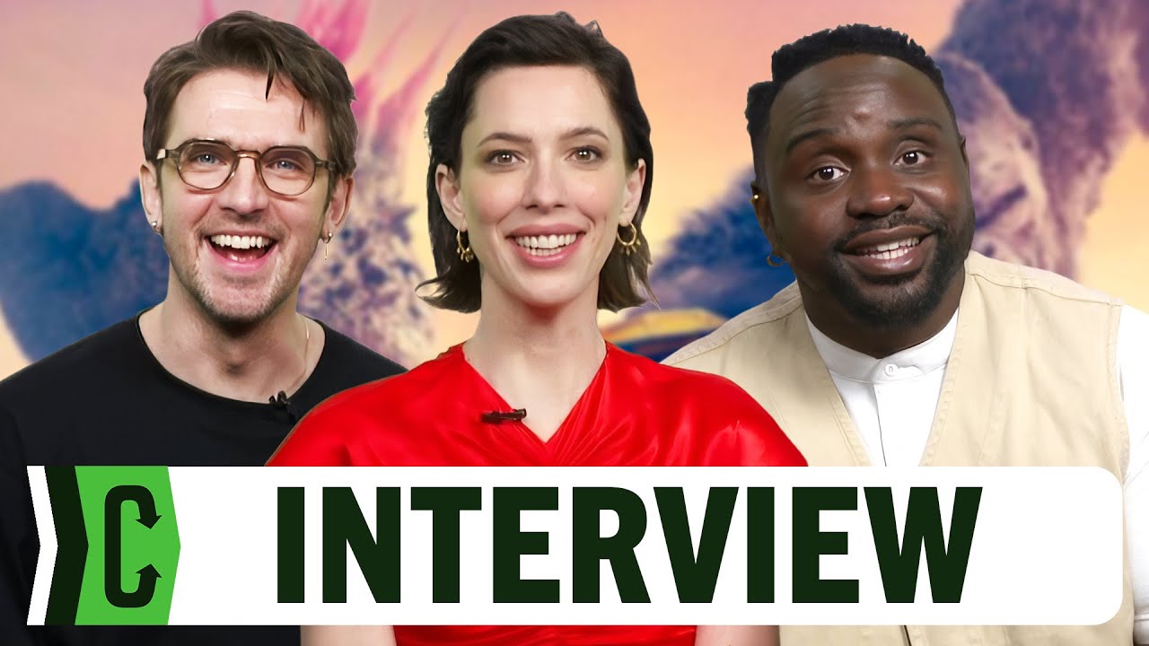 Godzilla vs Kong: Dan Stevens, Rebecca Hall & Brian Tyree Henry Talk Kong Necking